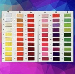 120 Renk İnce Ve Yumuşak Keçe