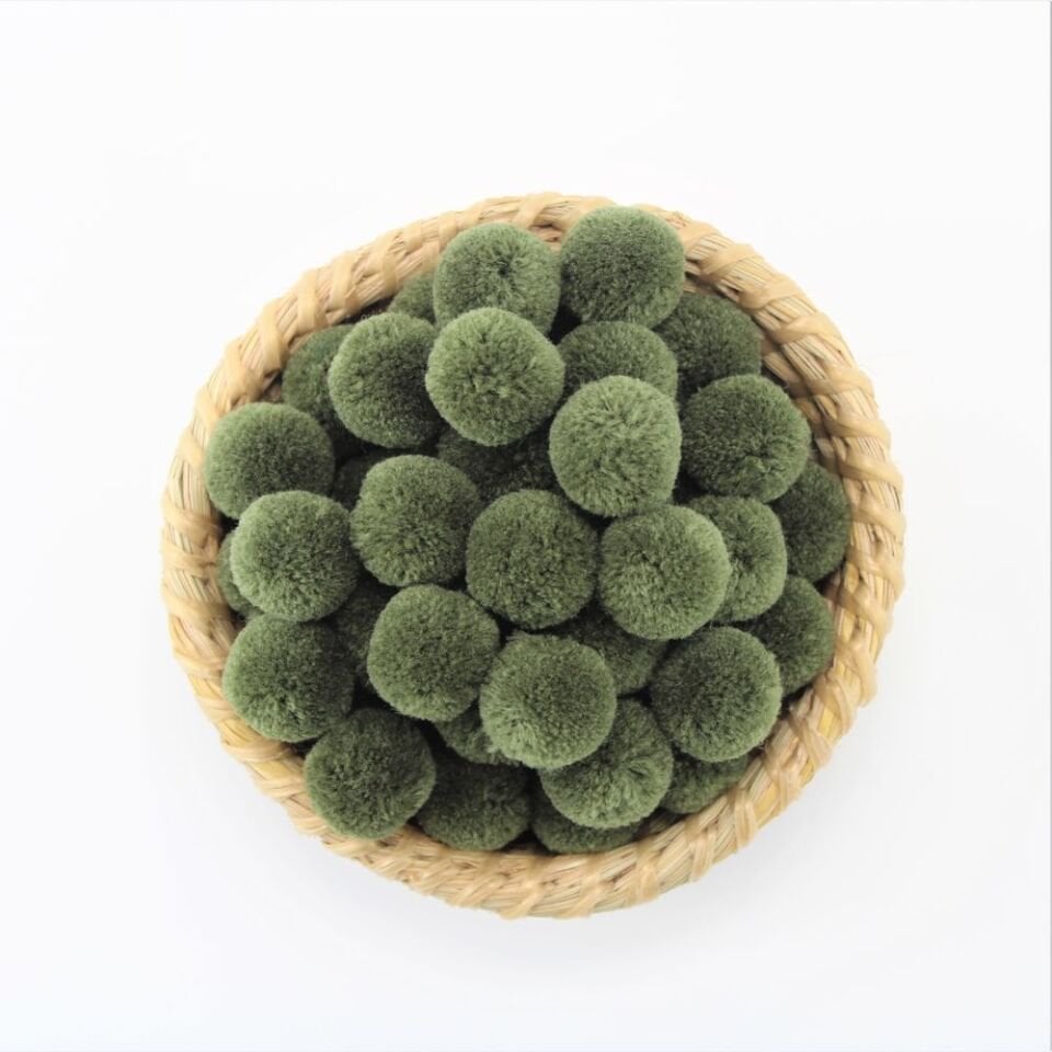 2 cm Yün Ponpon 100’lü Paket – El İşi, Hobi ve Süsleme Malzemesi ürün