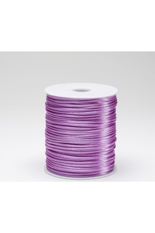 Floş İpi 2 mm – Parlak Görünümlü 100 Metre Hobi İpi