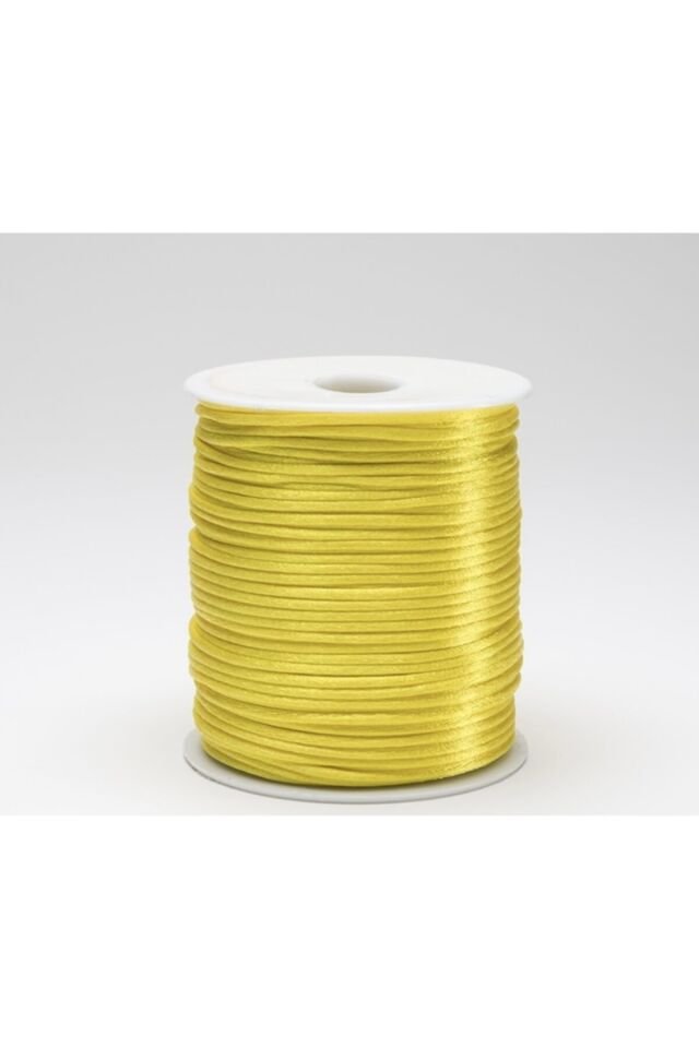 Floş İpi 2 mm – Parlak Görünümlü 100 Metre Hobi İpi