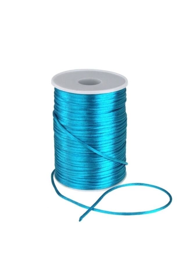 Floş İpi 2 mm – Parlak Görünümlü 100 Metre Hobi İpi