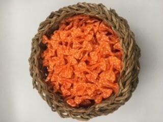 Puantiyeli Kurdele Fiyonk – 3 cm – 50’li Paket – El İşi, Hobi ve Süsleme Malzemesi