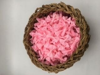 Puantiyeli Kurdele Fiyonk – 3 cm – 50’li Paket – El İşi, Hobi ve Süsleme Malzemesi