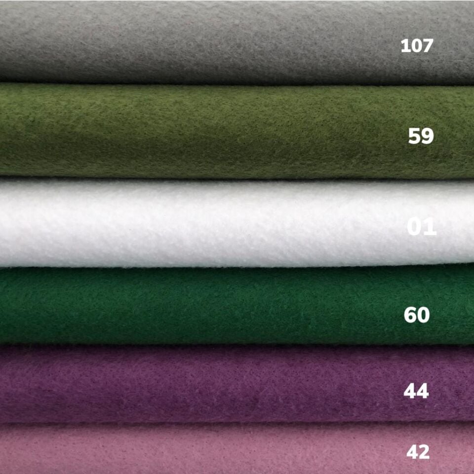 100×50 cm Yumuşak Keçe 6’lı Paket – El İşi, Hobi ve Süsleme Malzemesi