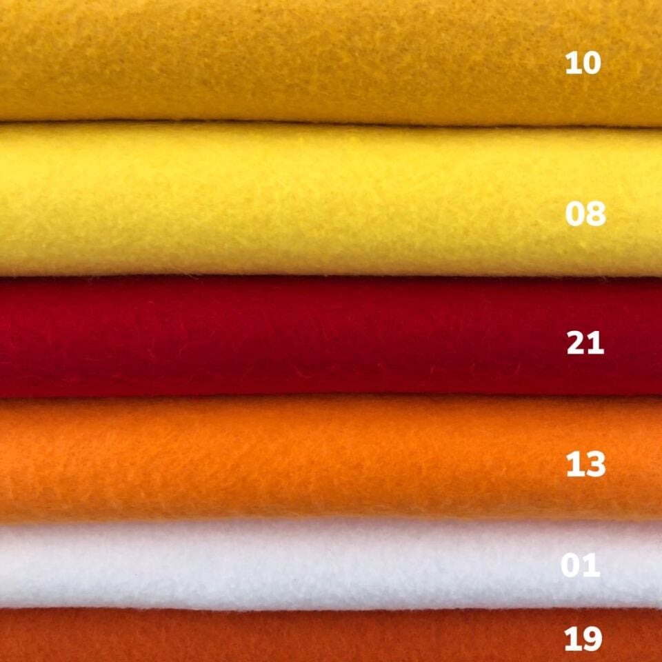 100×50 cm Yumuşak Keçe 6’lı Paket – El İşi, Hobi ve Süsleme Malzemesi