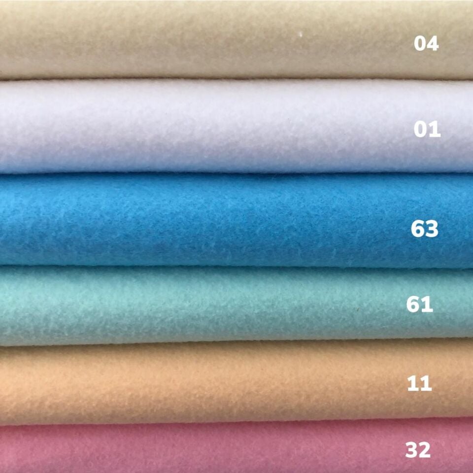 100×50 cm Yumuşak Keçe 6’lı Paket – El İşi, Hobi ve Süsleme Malzemesi