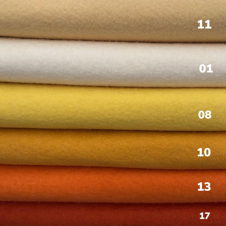 100×50 cm Yumuşak Keçe 6’lı Paket – El İşi, Hobi ve Süsleme Malzemesi