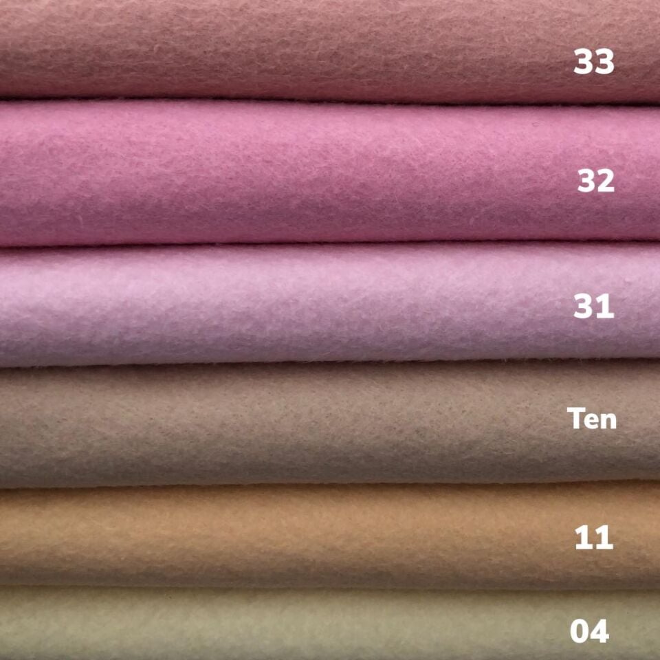 100×50 cm Yumuşak Keçe 6’lı Paket – El İşi, Hobi ve Süsleme Malzemesi