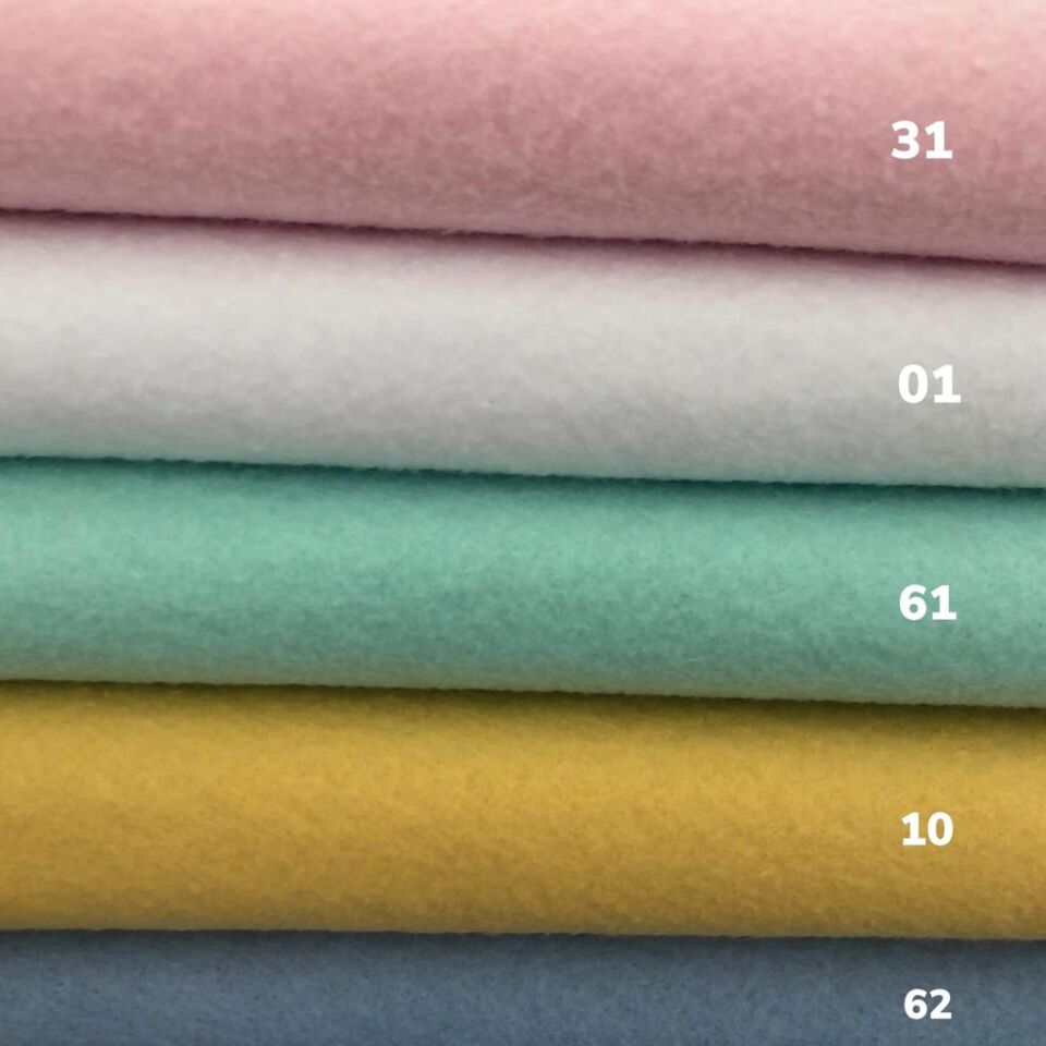 100×50 cm Yumuşak Keçe 5’lı Paket – El İşi, Hobi ve Süsleme Malzemesi