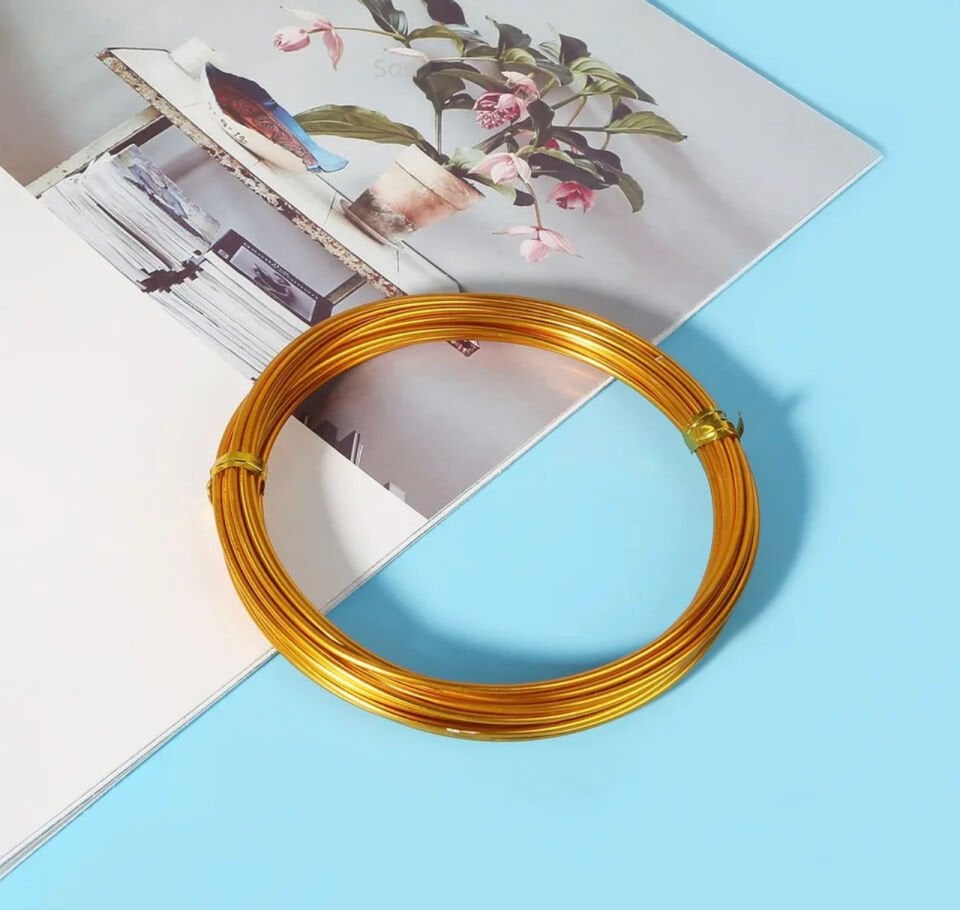 Amigurumi Teli 1,5 mm – 5 Metre | Oyuncak ve El İşi Tel Desteği